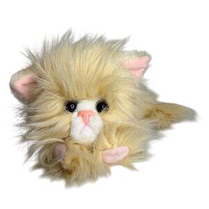 Vintage Tyco 90s Kitty Kitty Kittens Purring Kitten Fluffy Long Hair Persian